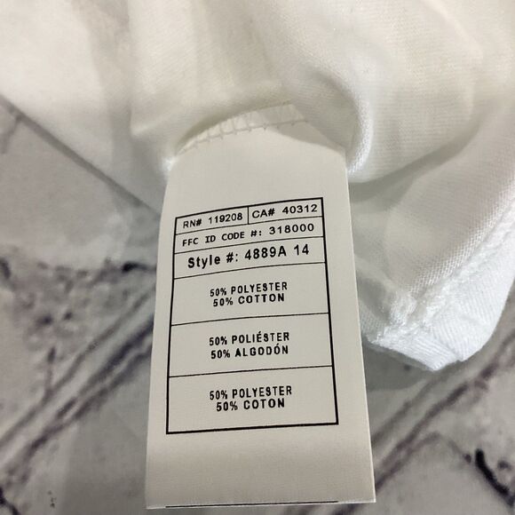 Adidas Tank Top Men's Size XL White Burgandy NBA Miami Heat Tank Top NWT - Picture 4 of 9